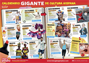 Calendario gigante de cultura hispana - Poster